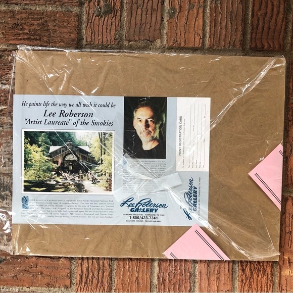 Vintage 1998 Lee Roberson Rust in Peace Limited Edition Numbered & Signed Print - Picture 5 of 6